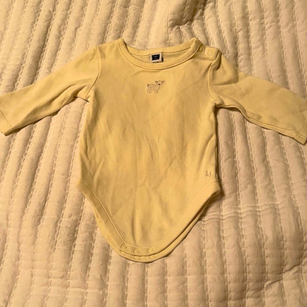 Janie and Jack long sleeve onesie